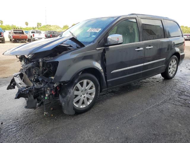 2C4RC1CG6CR410812 - 2012 CHRYSLER TOWN & COU TOURING L GRAY photo 1