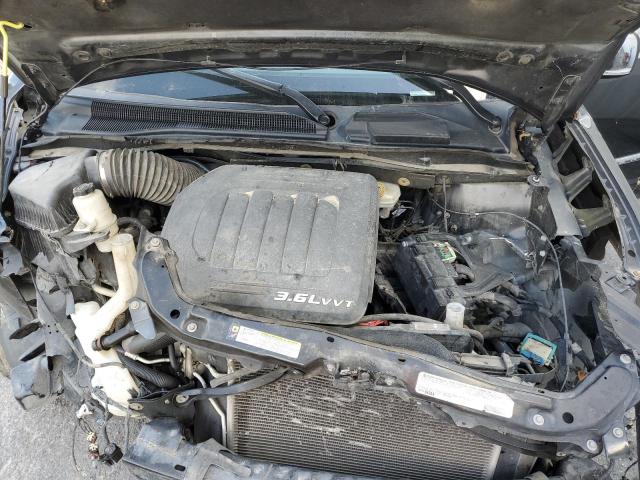 2C4RC1CG6CR410812 - 2012 CHRYSLER TOWN & COU TOURING L GRAY photo 12