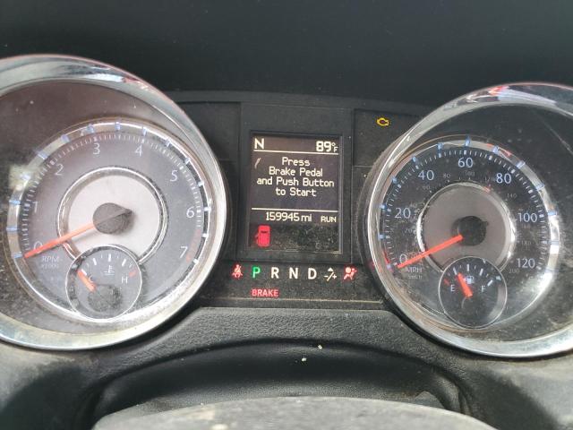 2C4RC1CG6CR410812 - 2012 CHRYSLER TOWN & COU TOURING L GRAY photo 9