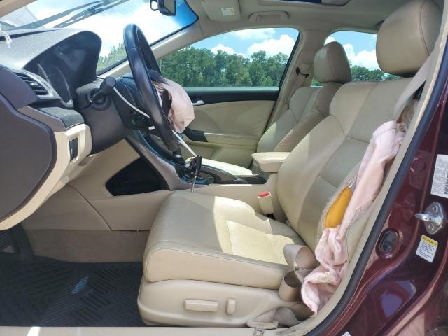JH4CU2F45CC012296 - 2012 ACURA TSX BURGUNDY photo 7