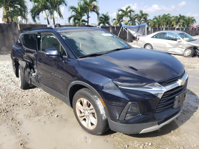 3GNKBJR41LS602716 - 2020 CHEVROLET BLAZER 3LT BLUE photo 4