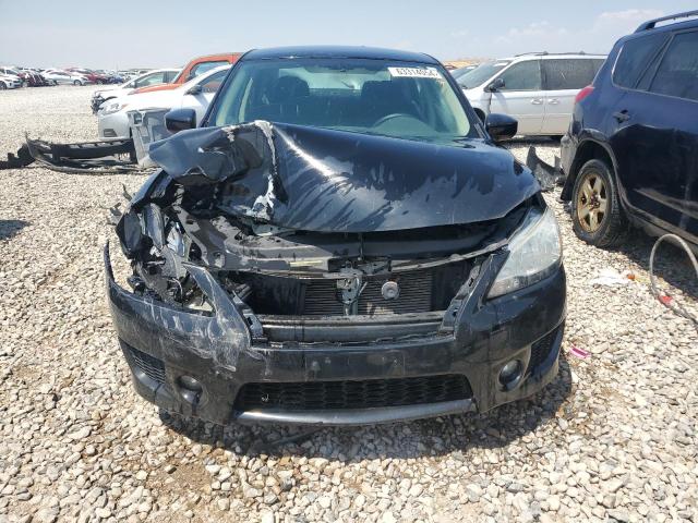 3N1AB7AP3EY305379 - 2014 NISSAN SENTRA S BLACK photo 5