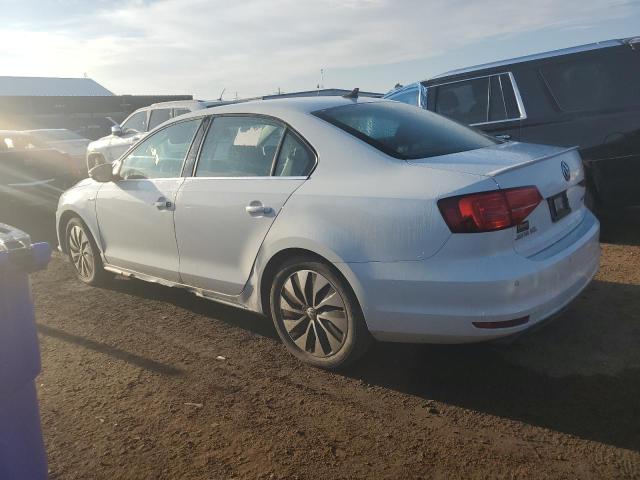 3VW637AJXFM316042 - 2015 VOLKSWAGEN JETTA HYBRID WHITE photo 2