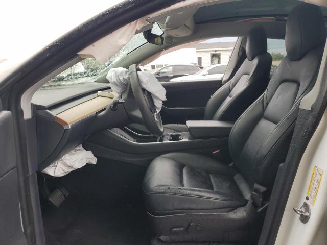 5YJYGDEF5LF000746 - 2020 TESLA MODEL Y WHITE photo 7