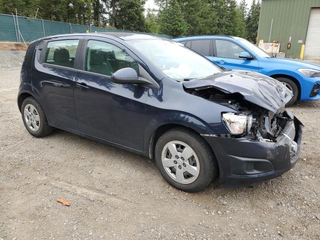 1G1JA6SG3F4153674 - 2015 CHEVROLET SONIC LS 蓝色 照片 4