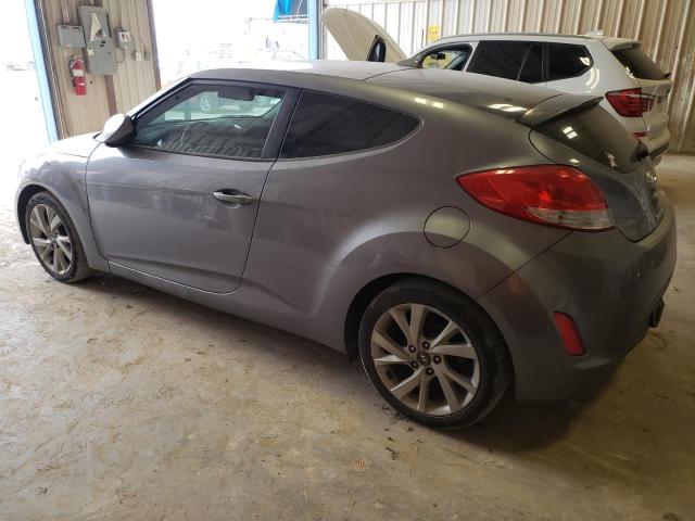 KMHTC6AD0GU259918 - 2016 HYUNDAI VELOSTER GRAY photo 2