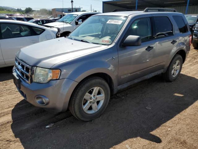 1FMCU59H48KB33394 - 2008 FORD ESCAPE HEV SILVER photo 1