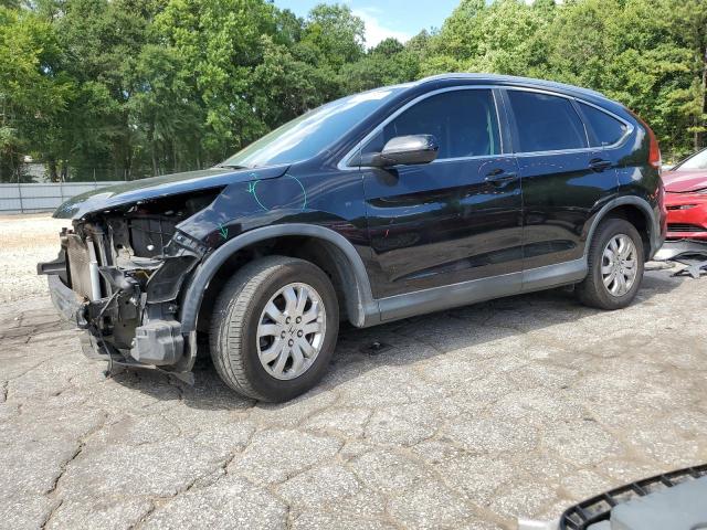 2HKRM4H73CH614259 - 2012 HONDA CR-V EXL BLACK photo 1