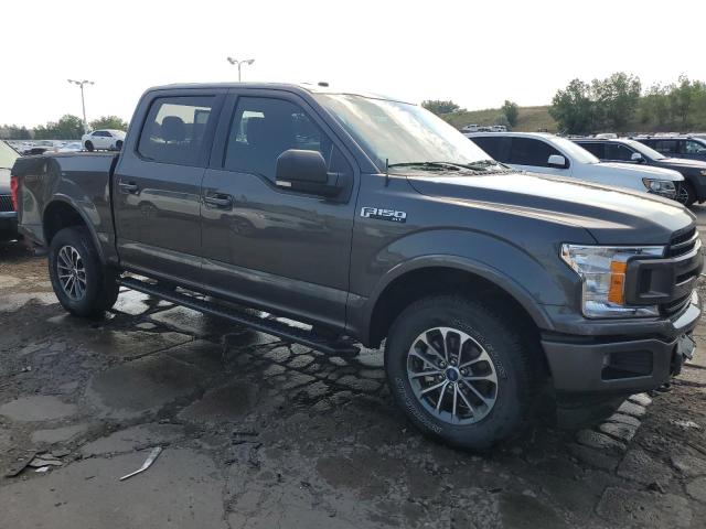 1FTEW1EP2JKD55371 - 2018 FORD F150 SUPERCREW CHARCOAL photo 4