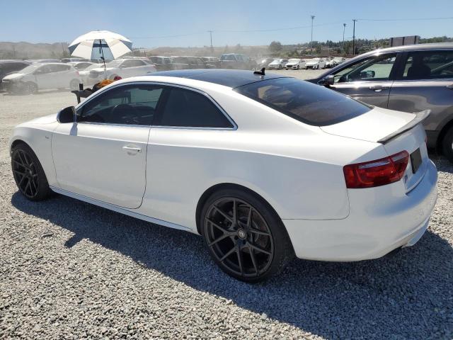 WAURV78T39A024460 - 2009 AUDI S5 QUATTRO WHITE photo 2