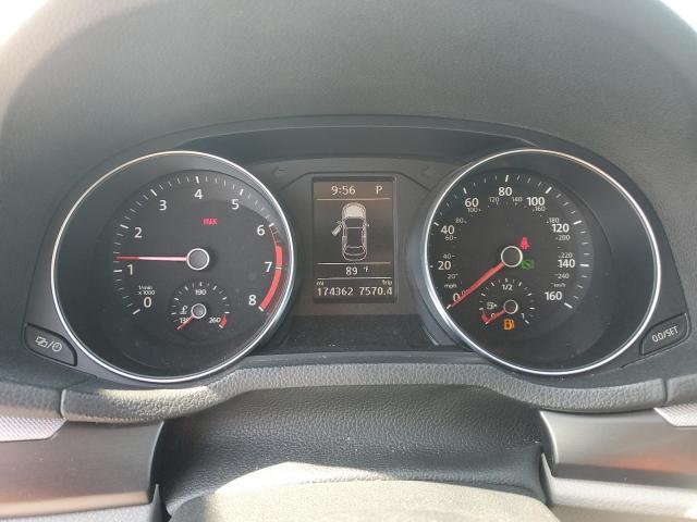 1VWDT7A36HC022196 - 2017 VOLKSWAGEN PASSAT R-LINE Արծաթագույն լուսանկար 9