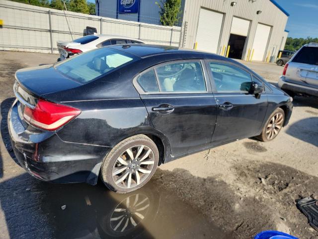19XFB2F91EE022349 - 2014 HONDA CIVIC EXL BLACK photo 3