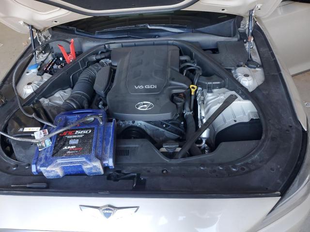 KMHGN4JE3FU080408 - 2015 HYUNDAI GENESIS 3.8L 奶油色 照片 11