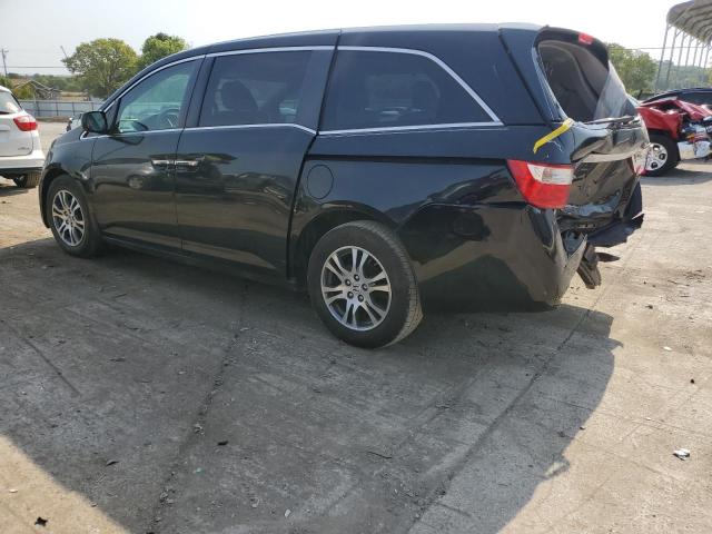 5FNRL5H65CB084780 - 2012 HONDA ODYSSEY EXL BLACK photo 2