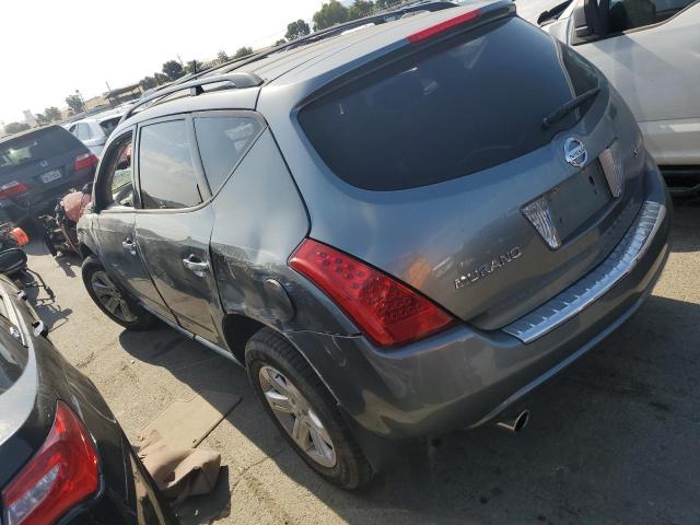 JN8AZ08T56W410022 - 2006 NISSAN MURANO SL GRAY photo 2