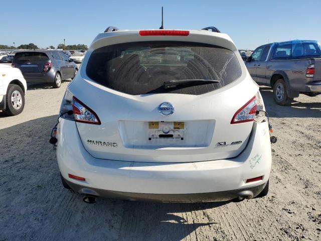 JN8AZ1MW1CW225175 - 2012 NISSAN MURANO S WHITE photo 6