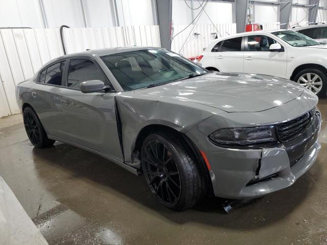 2C3CDXJG8KH675829 - 2019 DODGE CHARGER SXT GRAY photo 4