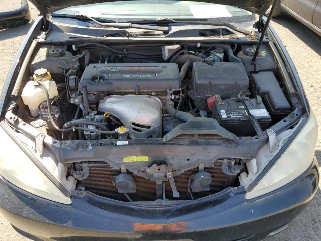 4T1BE30KX4U302239 - 2004 TOYOTA CAMRY LE BLACK photo 11