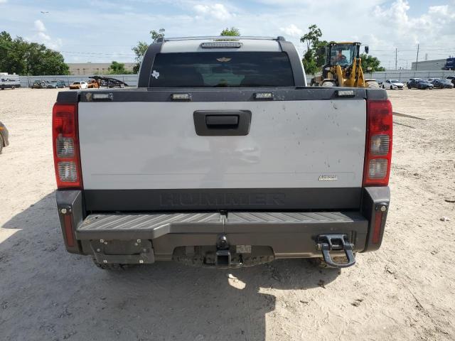 5GNEN13E798125869 - 2009 HUMMER H3T GRAY photo 6