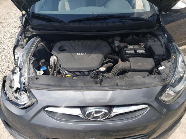 KMHCT4AE5DU312220 - 2013 HYUNDAI ACCENT GLS GRAY photo 11