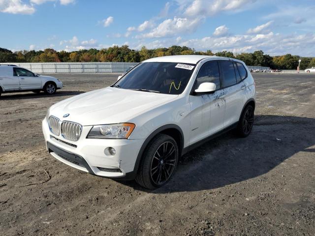 5UXWX9C59D0A31028 - 2013 BMW X3 XDRIVE28I WHITE photo 2