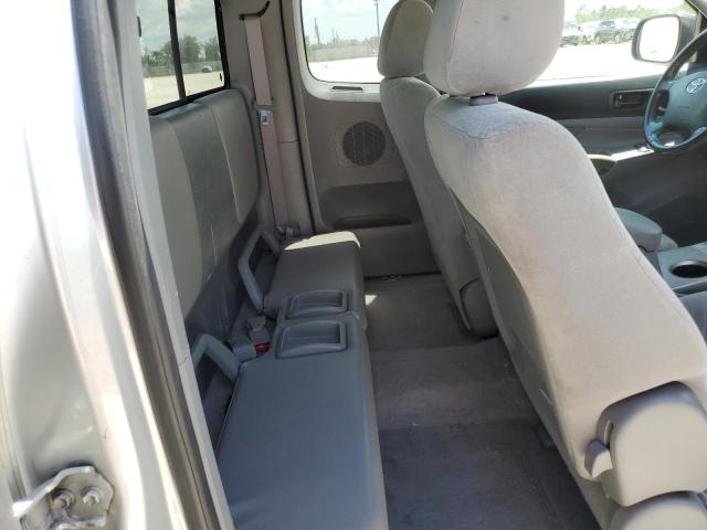 5TETX22N75Z070650 - 2005 TOYOTA TACOMA ACCESS CAB ვერცხლისფერი ფოტო 10