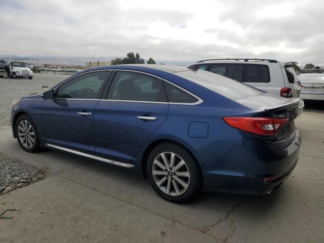 5NPE34AF9GH300933 - 2016 HYUNDAI SONATA SPORT 蓝色 照片 2