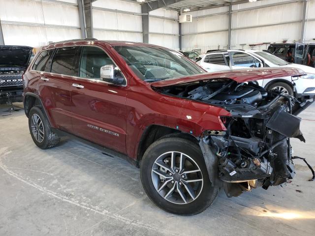 1C4RJFBG4MC677591 - 2021 JEEP GRAND CHER LIMITED RED photo 4