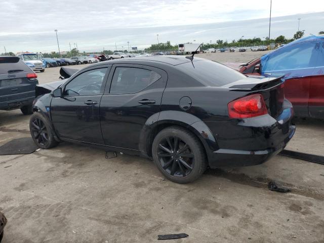 1C3CDZCB7DN713459 - 2013 DODGE AVENGER SXT BLACK photo 2