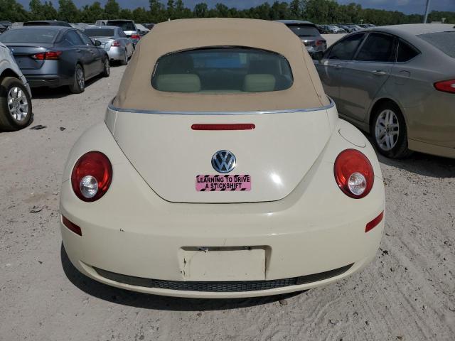 3VWPF31YX8M408692 - 2008 VOLKSWAGEN NEW BEETLE CONVERTIBLE S BEIGE photo 6