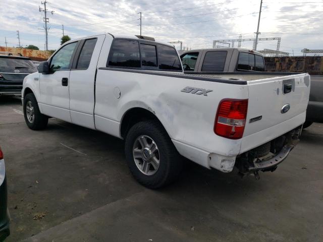 1FTRX12W48KD19489 - 2008 FORD F150 WHITE photo 2