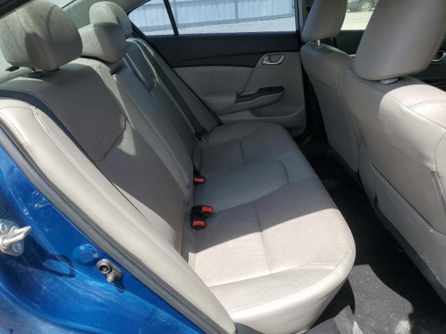2HGFB2F95FH504863 - 2015 HONDA CIVIC EXL BLUE photo 10