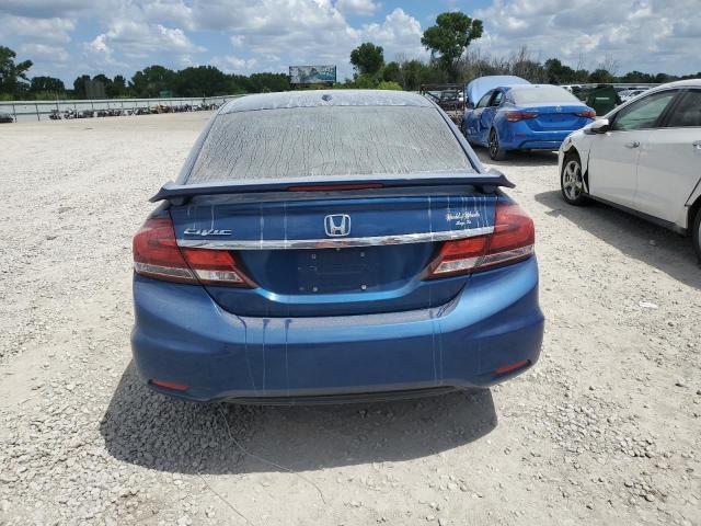 2HGFB2F95FH504863 - 2015 HONDA CIVIC EXL BLUE photo 6