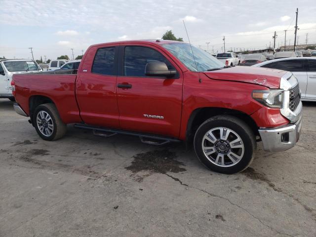 5TFRM5F18HX112573 - 2017 TOYOTA TUNDRA DOUBLE CAB SR/SR5 RED photo 4