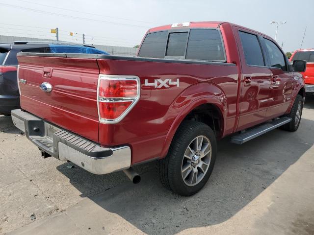 1FTFW1ET9EKD74619 - 2014 FORD F150 SUPERCREW RED photo 3