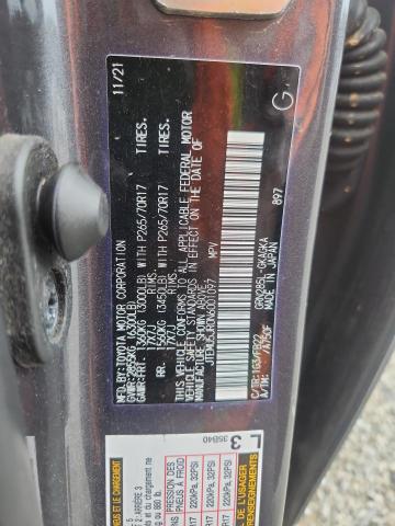 JTEMU5JR0N6001097 - 2022 TOYOTA 4RUNNER SR5/SR5 PREMIUM 灰色 照片 13