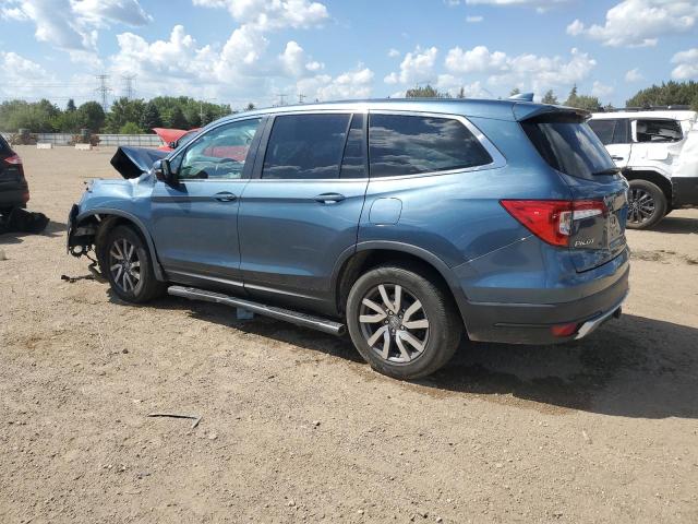 5FNYF6H5XLB061835 - 2020 HONDA PILOT EXL BLUE photo 2