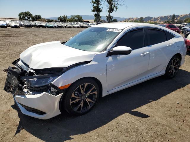 2HGFC2F86MH517977 - 2021 HONDA CIVIC SPORT 白色 照片 1