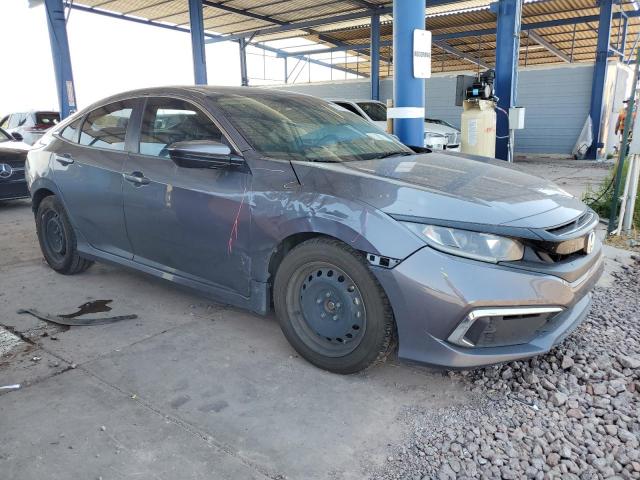 19XFC2F64KE023896 - 2019 HONDA CIVIC LX GRAY photo 4