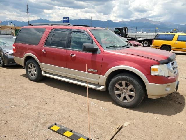 1FMFK18557LA94777 - 2007 FORD EXPEDITION EL EDDIE BAUER RED photo 4