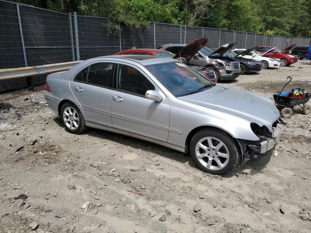 WDBRF92H07F901016 - 2007 MERCEDES-BENZ C 280 4MATIC SILVER photo 4