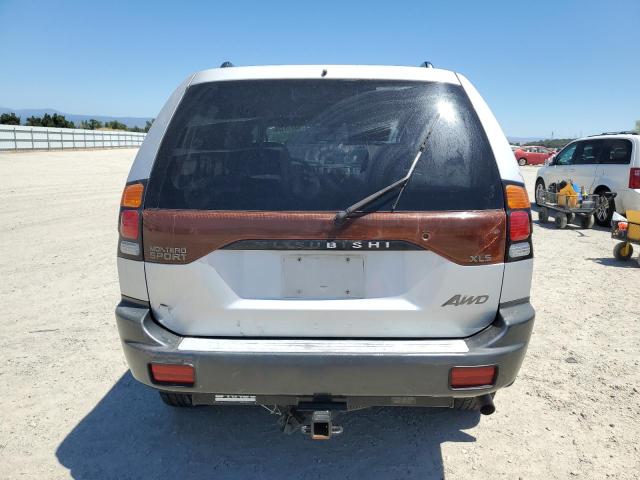 JA4MT31R32J045285 - 2002 MITSUBISHI MONTERO SPORT XLS SILVER photo 6