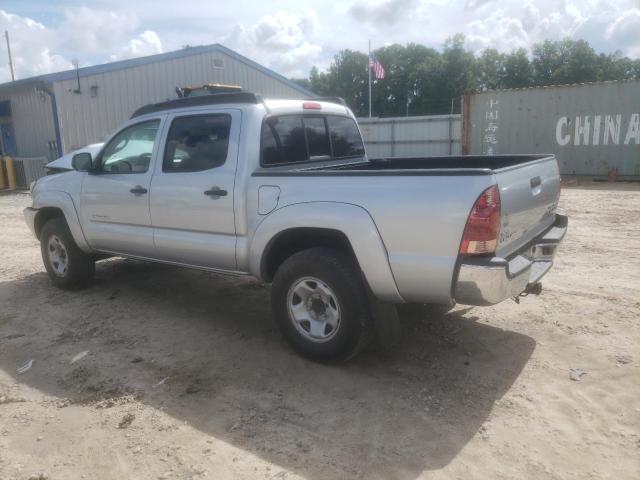 5TEJU62NX5Z018159 - 2005 TOYOTA TACOMA DOUBLE CAB PRERUNNER SILVER photo 2