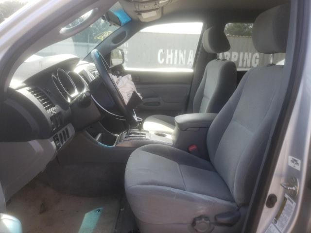 5TEJU62NX5Z018159 - 2005 TOYOTA TACOMA DOUBLE CAB PRERUNNER SILVER photo 7