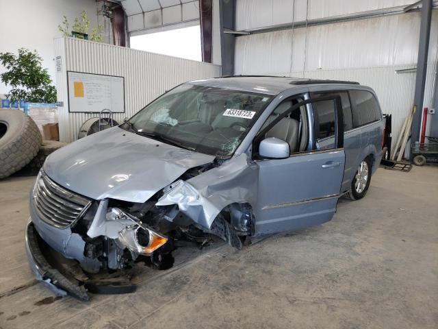 2C4RC1BGXDR510382 - 2013 CHRYSLER TOWN & COU TOURING 蓝色 照片 1