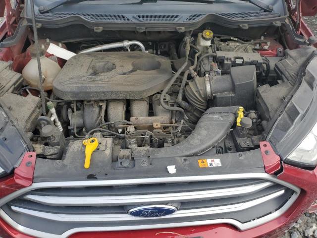 MAJ6S3GL3LC312361 - 2020 FORD ECOSPORT SE Rojo foto 11