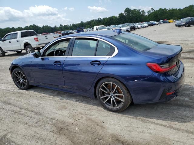 3MW5R7J02L8B11501 - 2020 BMW 330XI BLUE photo 2