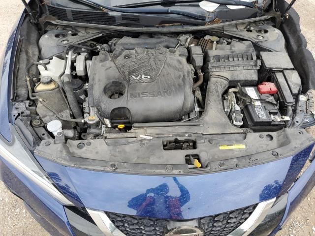 1N4AA6AV2KC384885 - 2019 NISSAN MAXIMA S BLUE photo 11