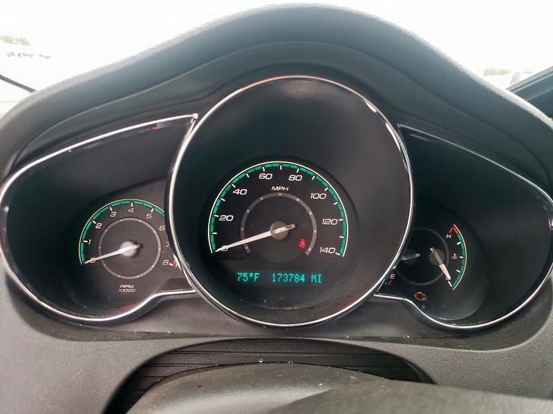 1G1ZD5E12BF296920 - 2011 CHEVROLET MALIBU 2LT ვერცხლისფერი ფოტო 9