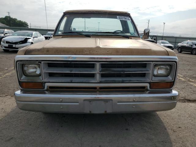 1B7FD14W2GS132128 - 1986 DODGE D-SERIES D150 GOLD photo 5